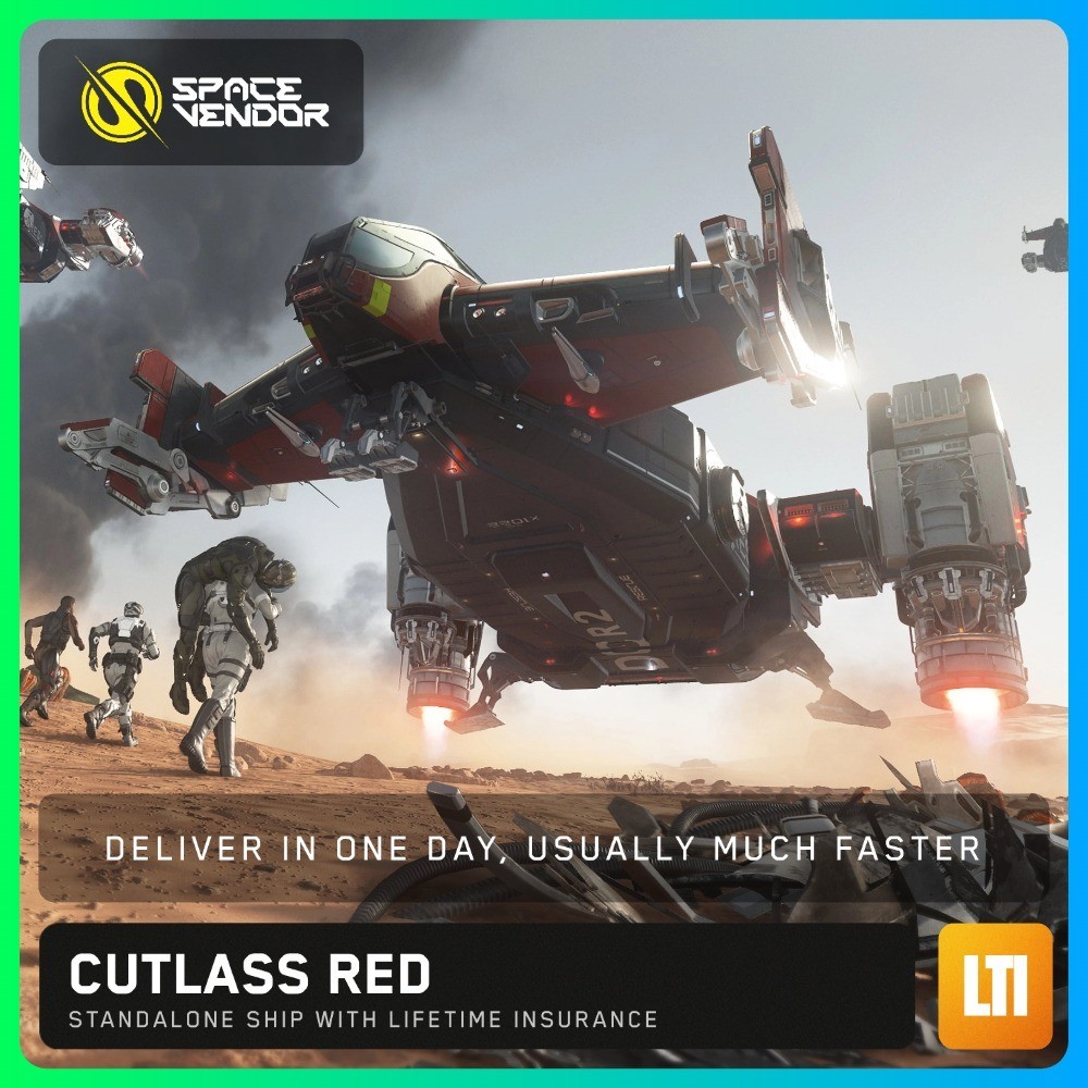 Star Citizen Cutlass Red LTI Lifetime Insurance CCUd – Space Vendor