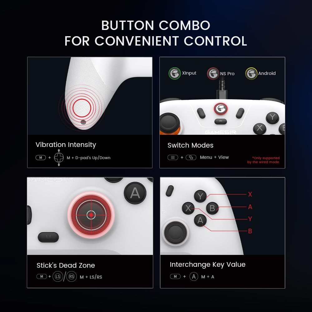 GameSir Nova Lite 2.4g Wireless Controller for Windows PC, iPhone, Android