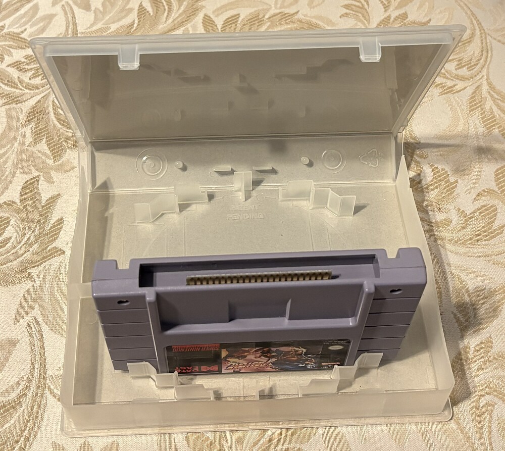 FIGHTER’S HISTORY (Super Nintendo SNES 1994) Near Complete w/ Manual + Cut Box