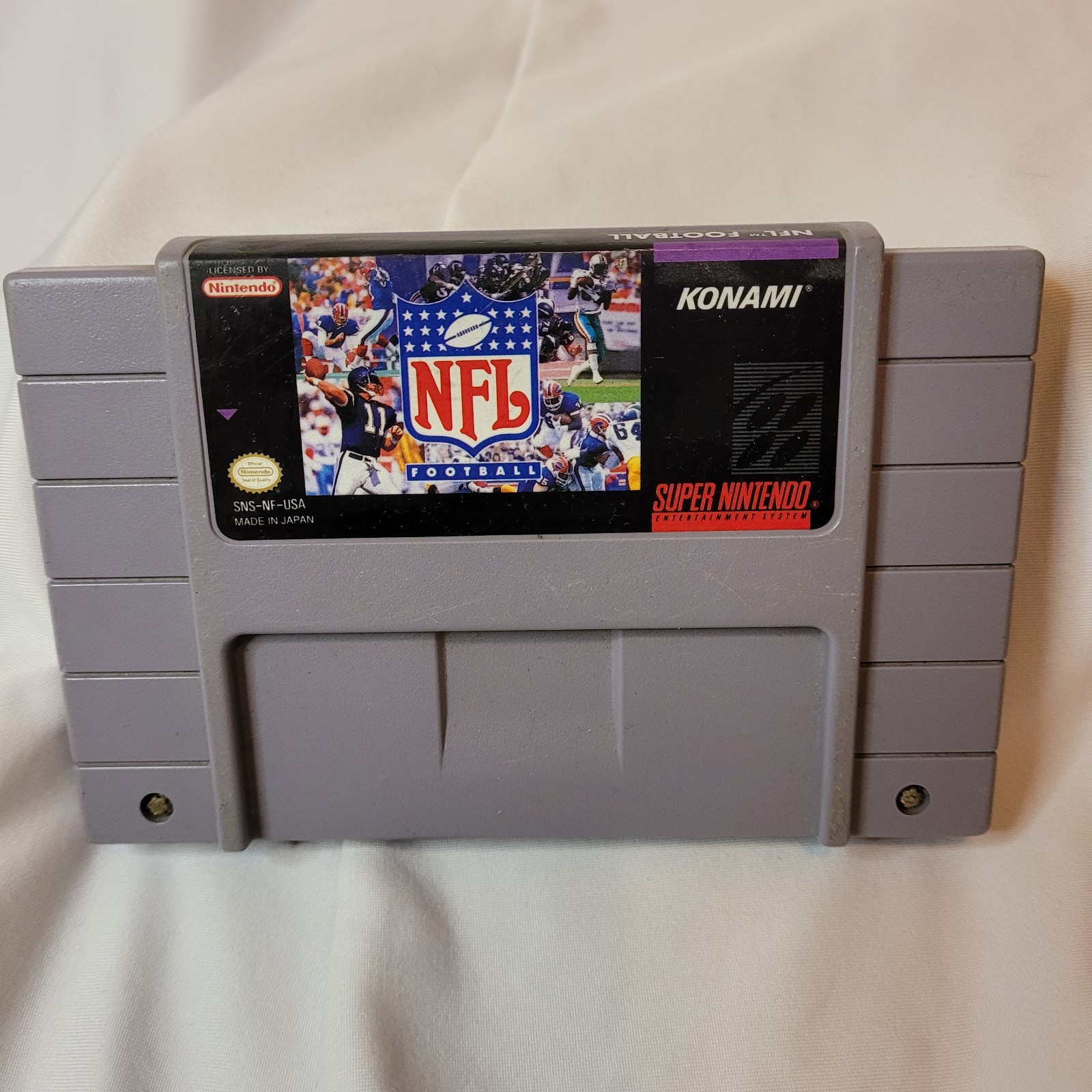 NFL Football SNES Super Nintendo