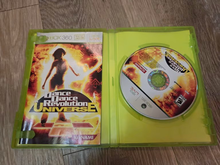 Dance Dance Revolution Universe Microsoft Xbox 360 with Pad