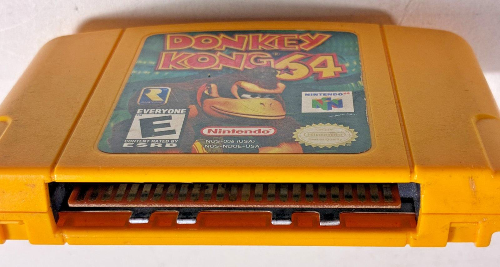 Nintendo 64 Donkey Kong64 Game Pak 1997 Cartridge Only Clean