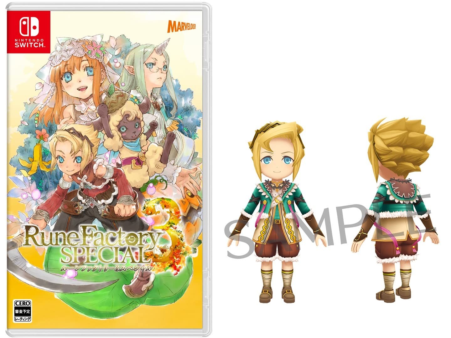 (JAPAN) Nintendo Switch video game Rune Factory 3 Special – Switch