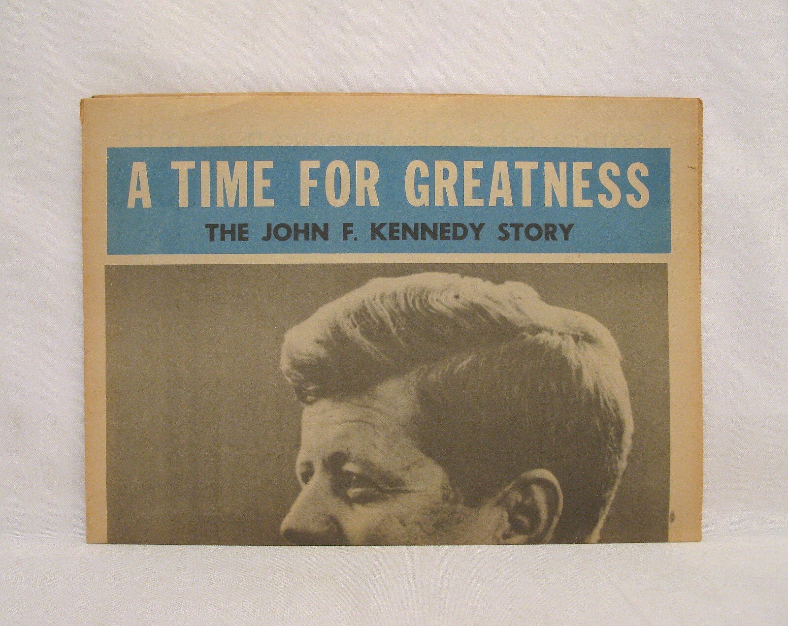 John F Kennedy Oregon Newspaper Primary Poster Insert Original May 10 1960 JFK