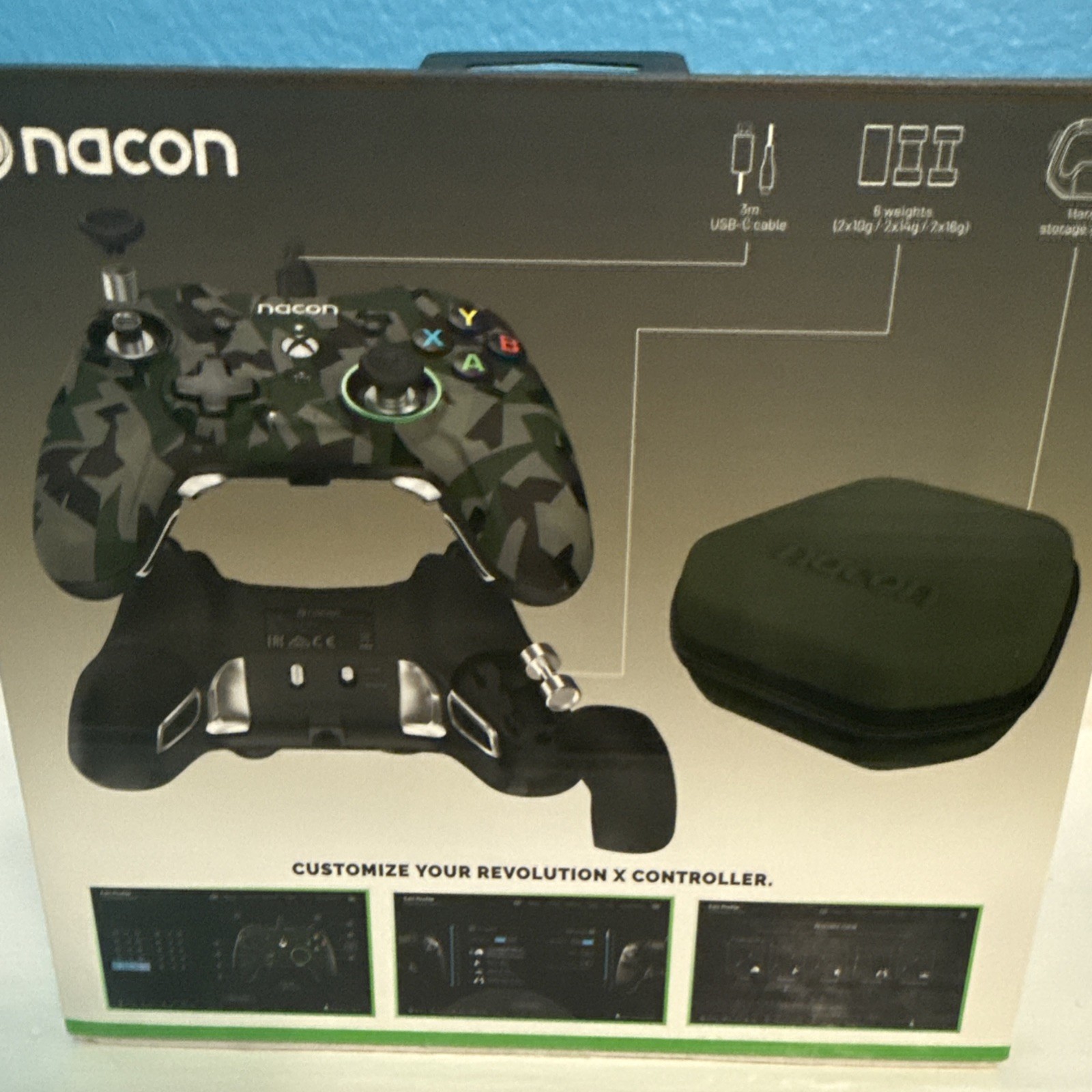 Nacon 50-1665-01 Revolution X Controller Field Camo – Xbox Series XS and Xbox