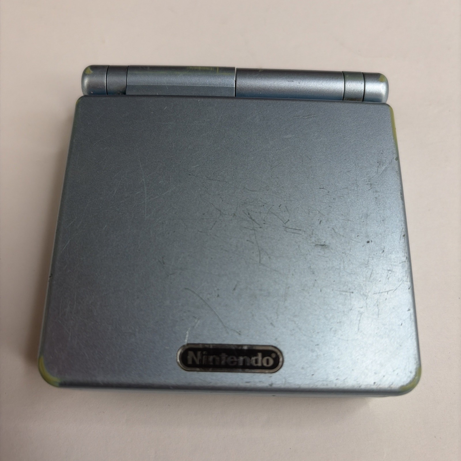 For Repair! Nintendo Game Boy Advance SP Has 101 Pearl Blue GBA SP – US Model