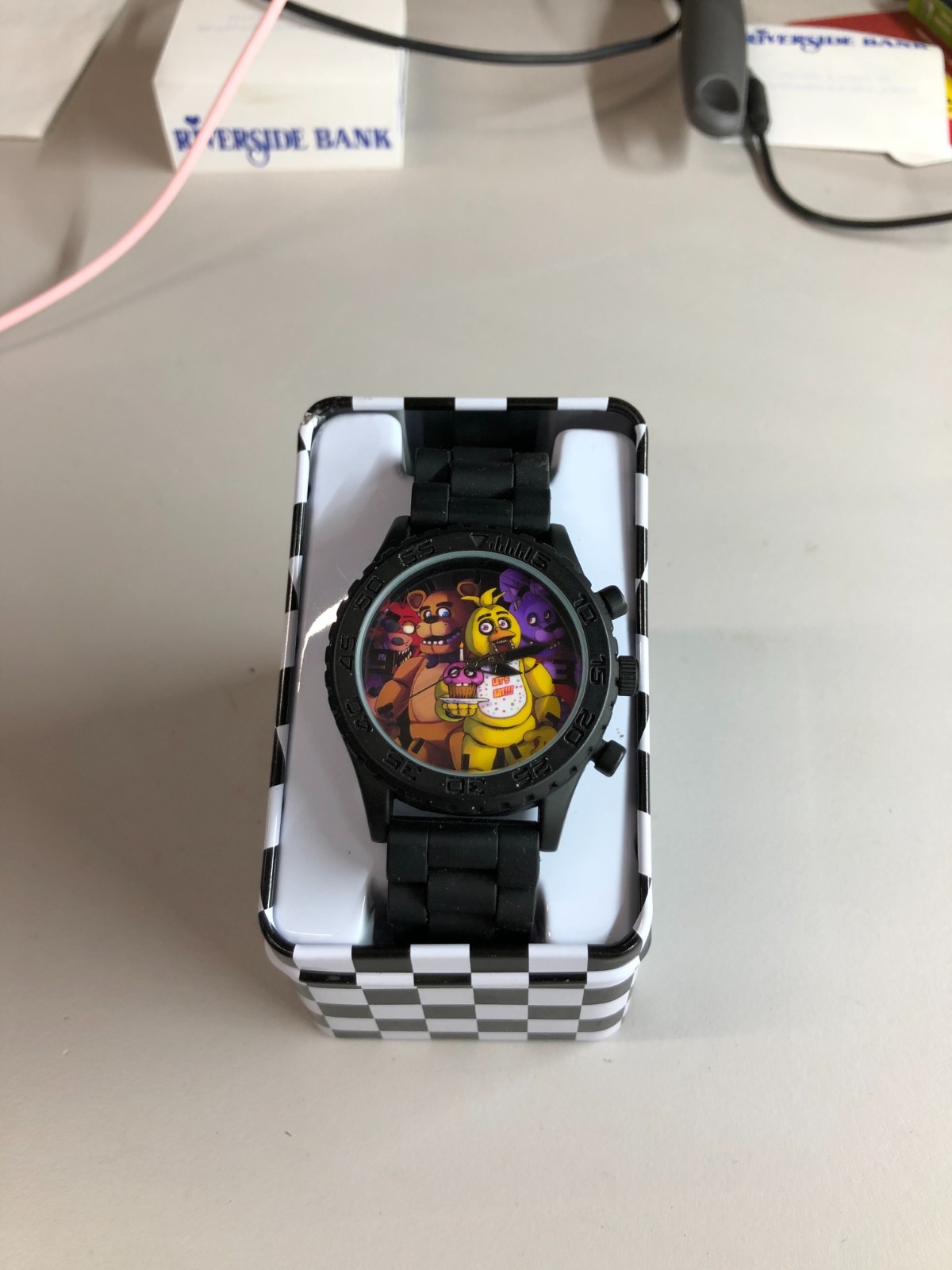 Five Nights at Freddy’s FNAF Watch Black Band Animatronics