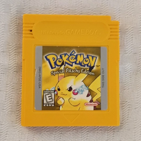 Nintendo Pokémon Yellow Version: Special Pikachu Edition Game Boy Cartridge E