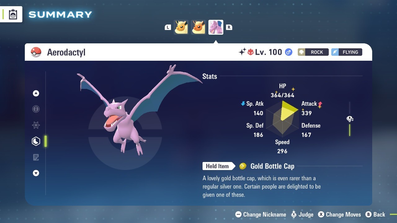 Pokémon Legends: Z-A Shiny Aerodactyl 6iv ✨Max EV✨ALPHA