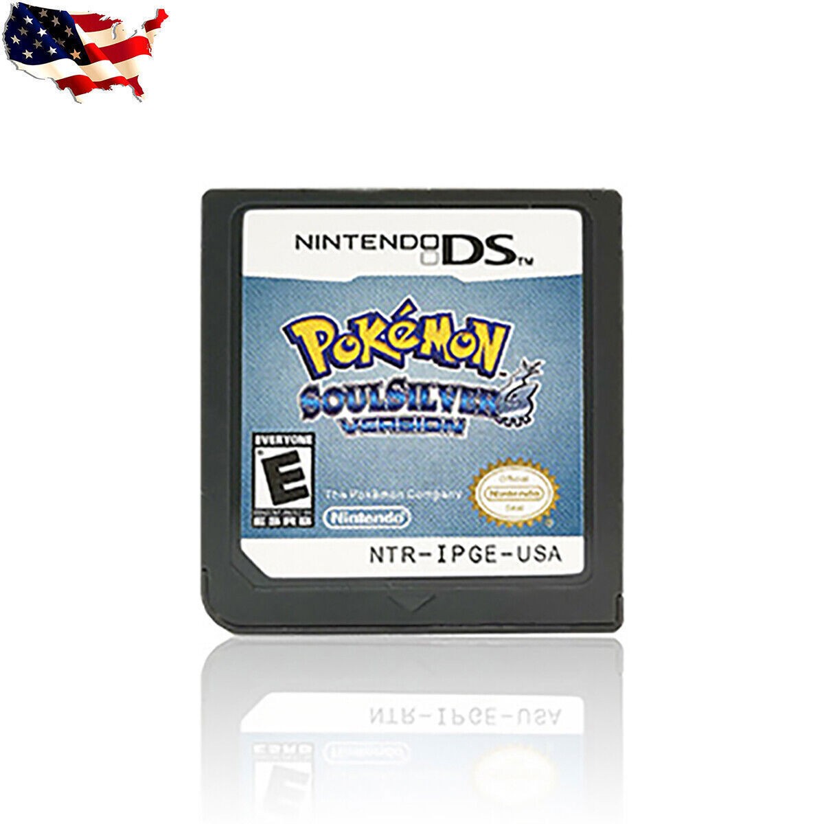 Pokemon: HeartGold & SoulSilver Version Game Card For Nintendo 3DS NDSL NDS