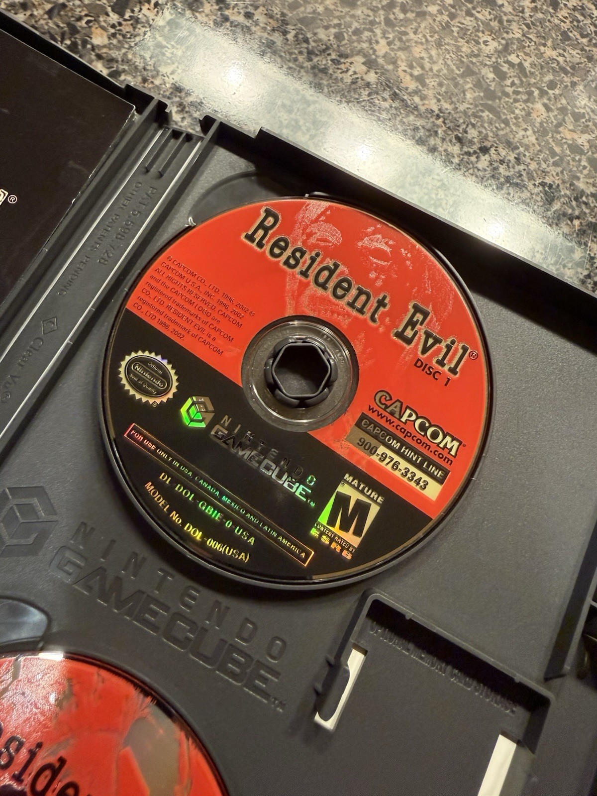 😈RESIDENT EVIL (Nintendo GameCube, 2002) BLACK LABEL CIB (GREAT SHAPE) TESTED😈