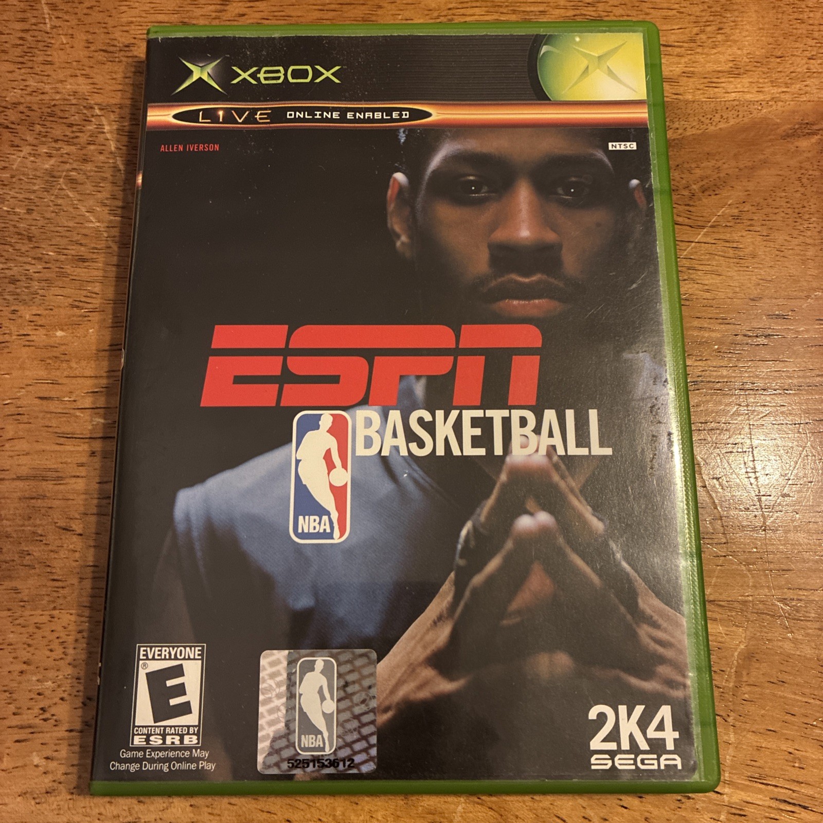 ESPN NBA Basketball (Microsoft Xbox, 2003) Complete – Tested Working – Free Ship