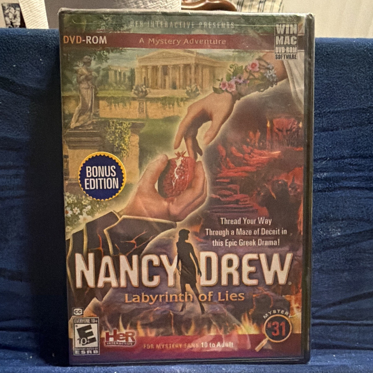 Her Interactive Nancy Drew: Labyrinth of Lies Bonus Edition PC/Mac (2014) E10+