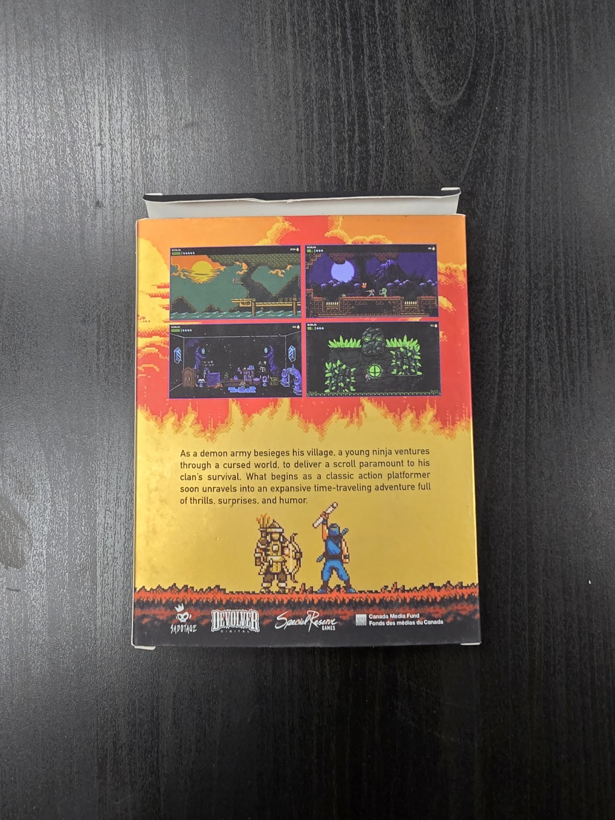 The Messenger PS4 Special Reserve #978 Sealed Limited + Box Complete