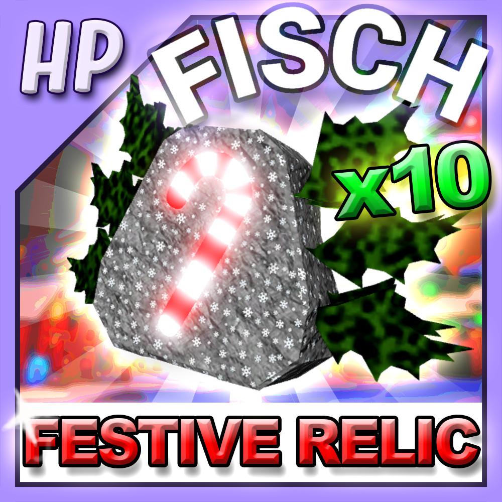 Fisch – 10 FESTIVE ENCHANT RELIC [⚡FISCHMAS・FASTEST・CHEAP⚡]