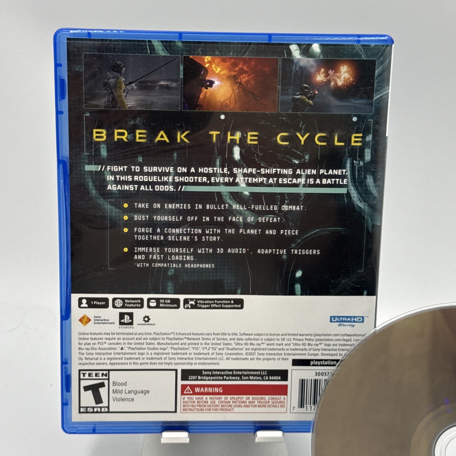 Returnal – Sony PlayStation 5 Tested And Works