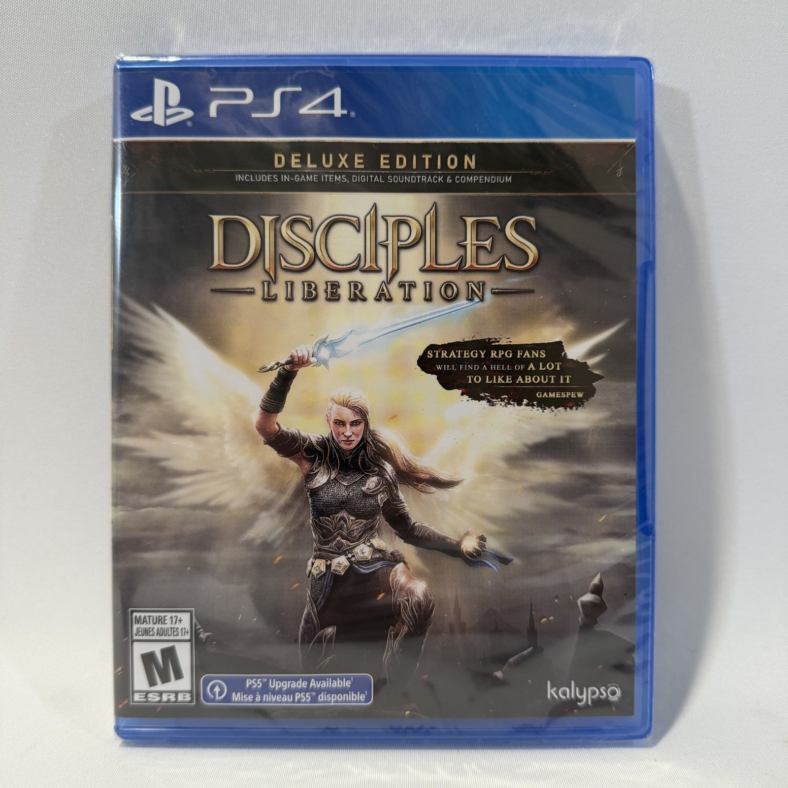 Disciples Liberation Deluxe Edition PS4 Strategy RPG Fantasy Video Game Sealed