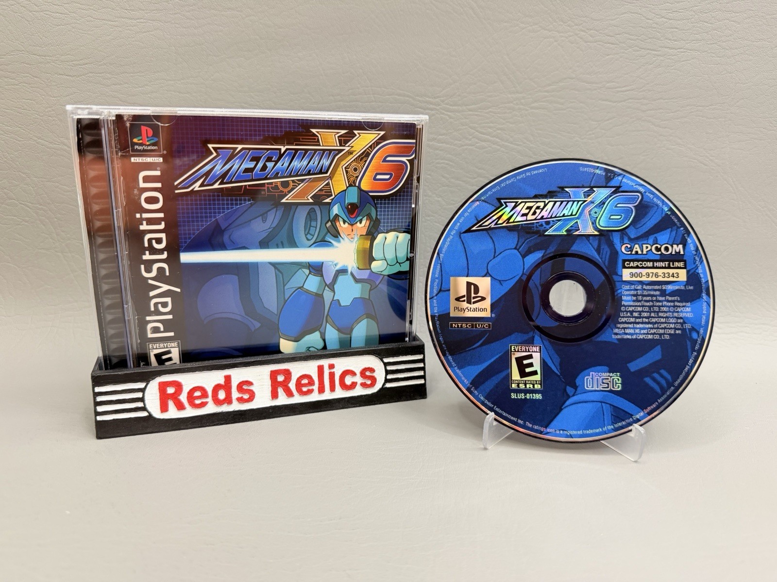 Mega Man X6 (Sony PlayStation 1, 2001) CIB – Very Good Condition