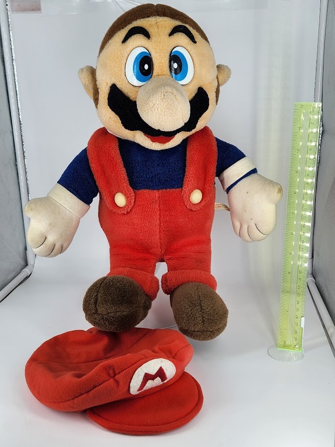 Super Mario Bros Plush AVANTI 1998 KOREA Toy Doll JAPAN