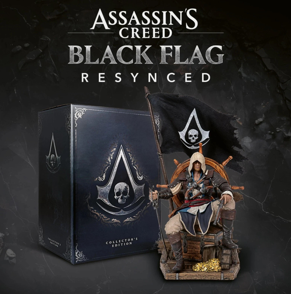 Assassin’s Creed Black Flag Resynced Collector’s Edition Xbox PRESALE