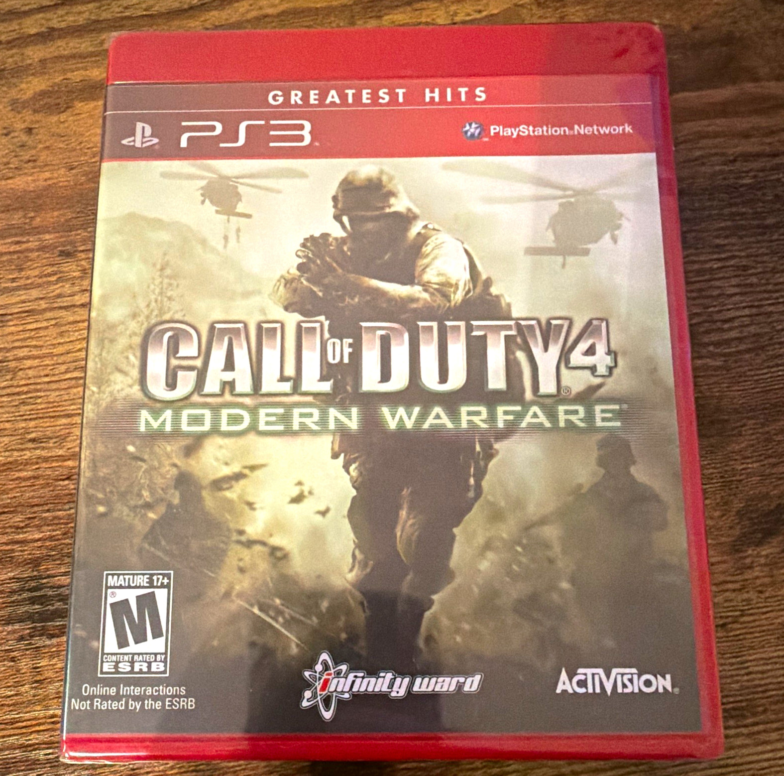 Activision Call of Duty 4: Modern Warfare Greatest Hits PS3 M Shooter 2007