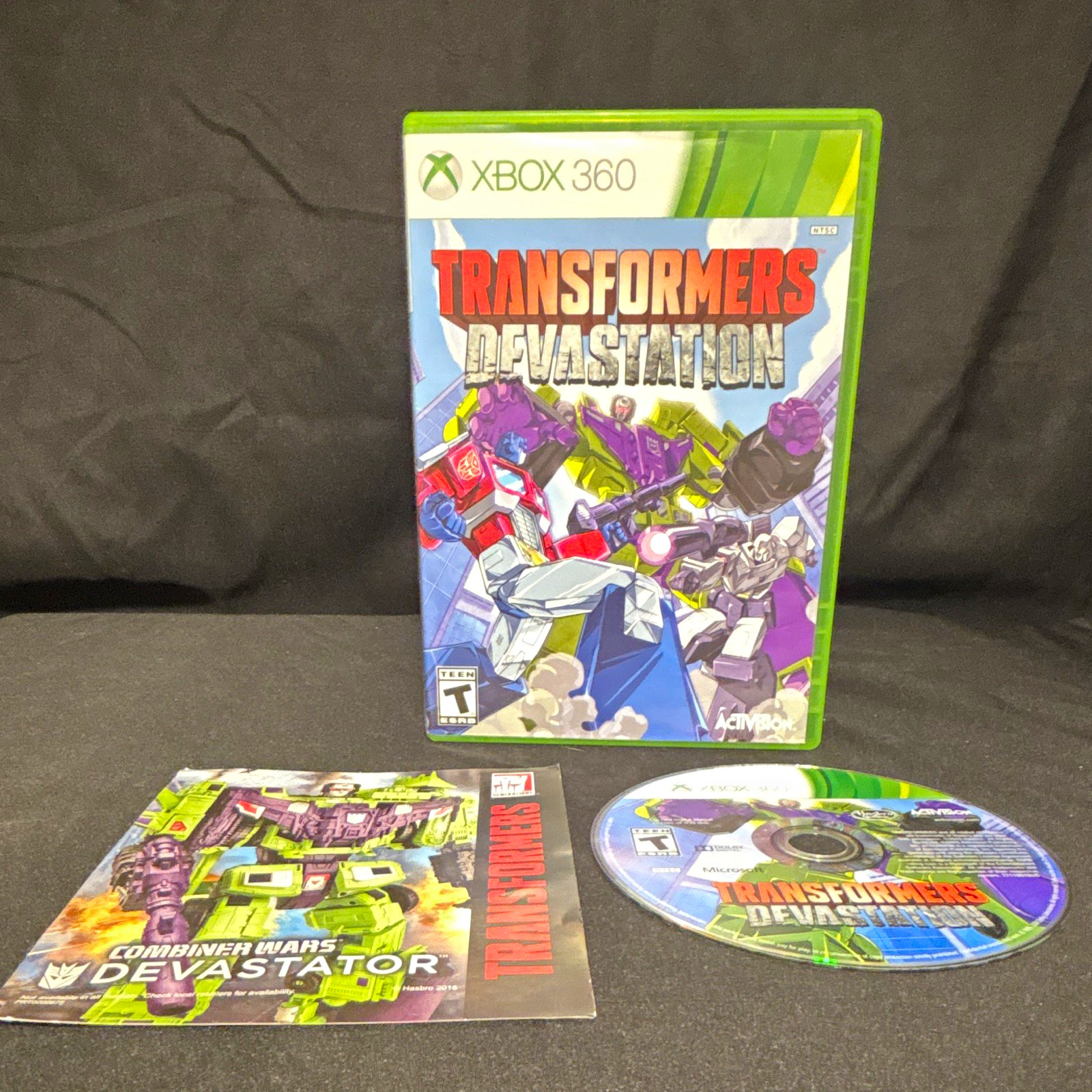 Activision Transformers: Devastation Xbox 360 NTSC-U/C T 2015 Multiplayer