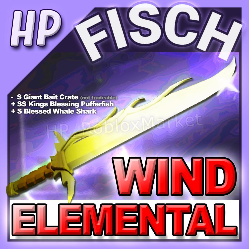 WIND ELEMENTAL ROD – FISCH [🎣CHEAPEST • FAST DELIVERY⚡]