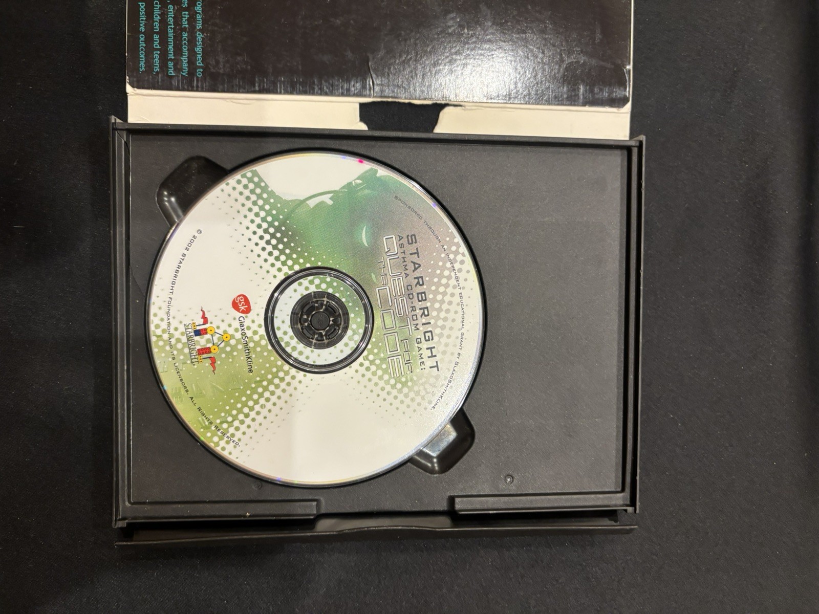 Quest For The Code Starbright Asthma PC CD-ROM Game Rare Brand New Sealed 2002