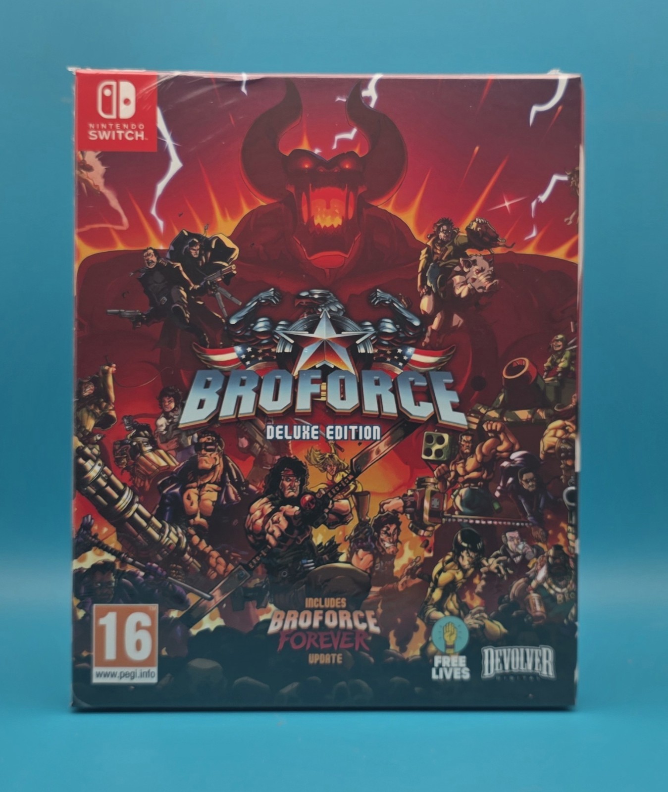 Broforce [Deluxe Edition] (Nintendo Switch) Factory Sealed