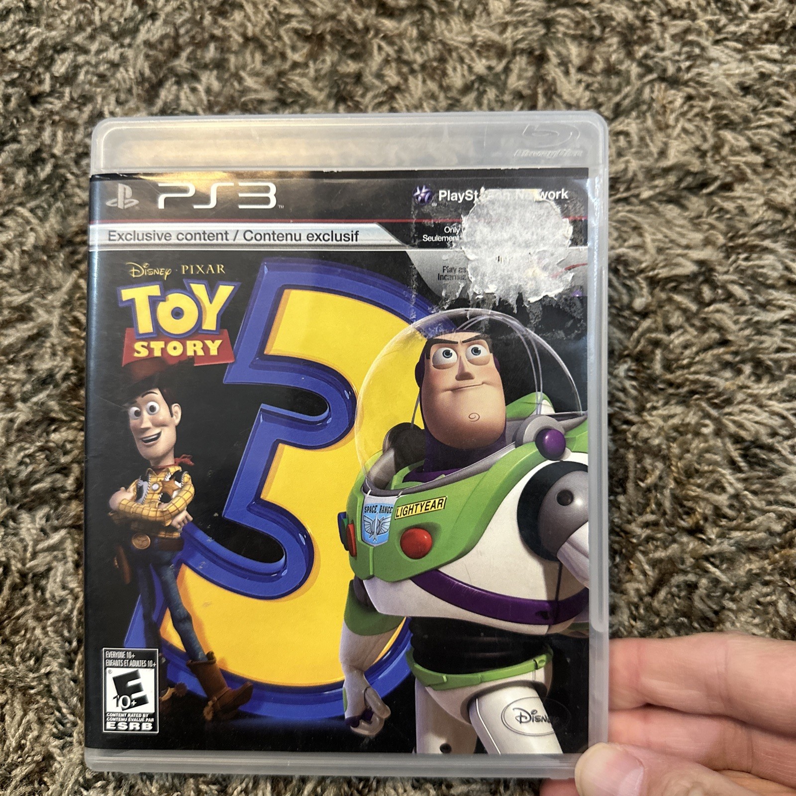 Toy Story 3 (Sony PlayStation 3, 2010) PS3 No Manual