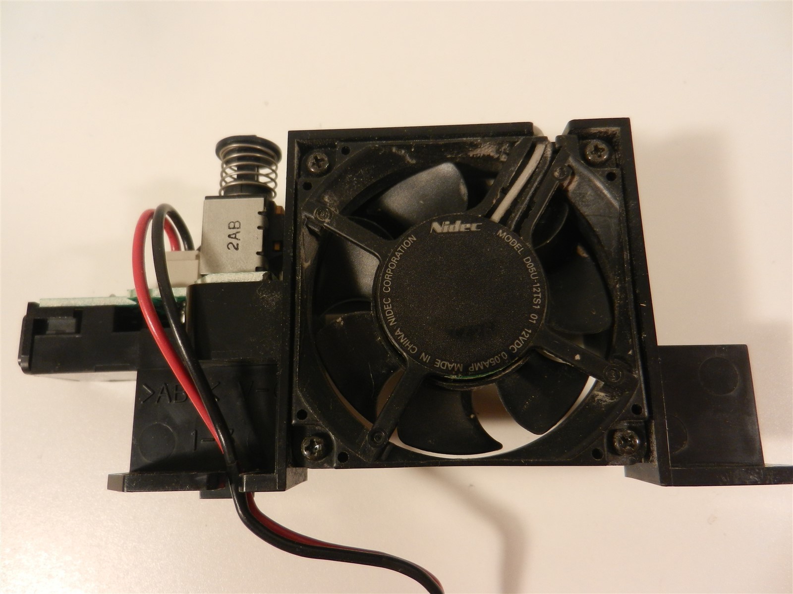 OEM Replacement Nintendo GameCube Internal Fan, Power Switch, and Power Board