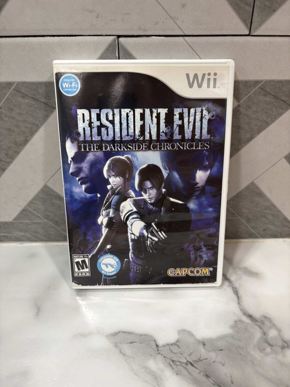 Resident Evil: The Darkside Chronicles (Nintendo Wii, 2009) CIB Tested!