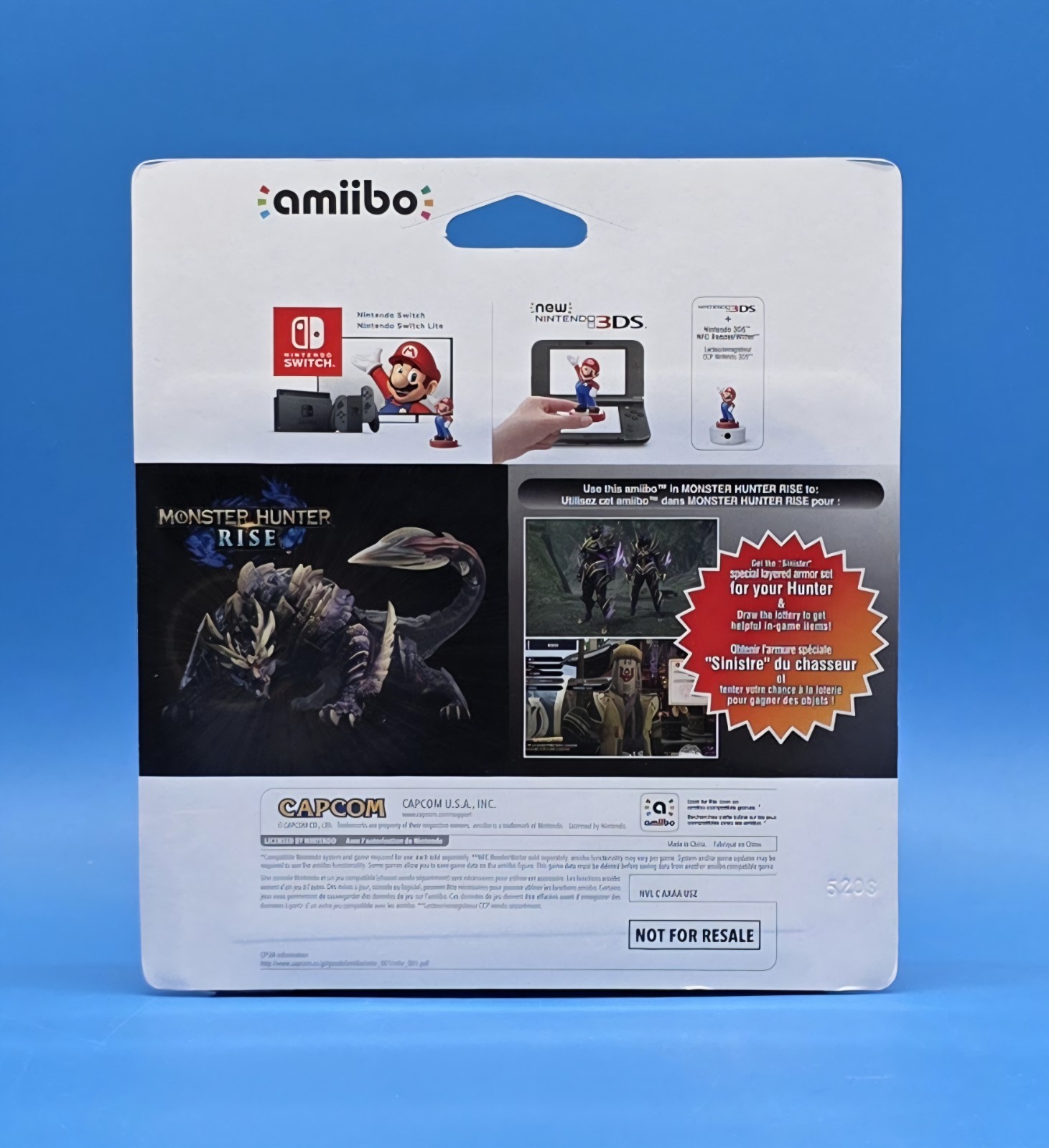 Monster Hunter Rise [Collector’s Edition] (Nintendo Switch) Game & Amiibo Sealed
