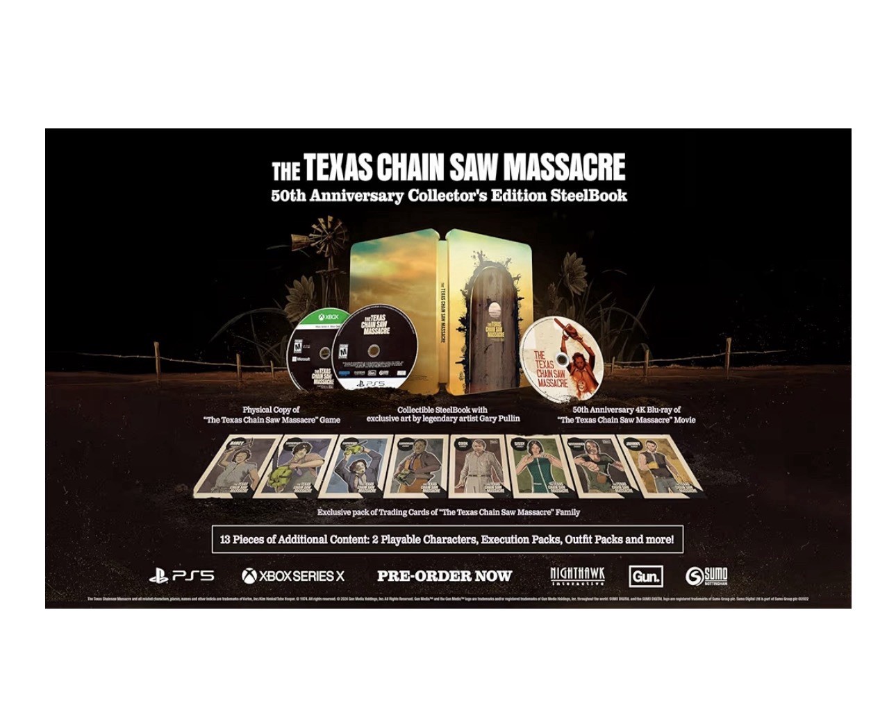 The Texas Chain Saw Massacre 50th Anniversary Collector’s Ed. SteelBook Xbox X