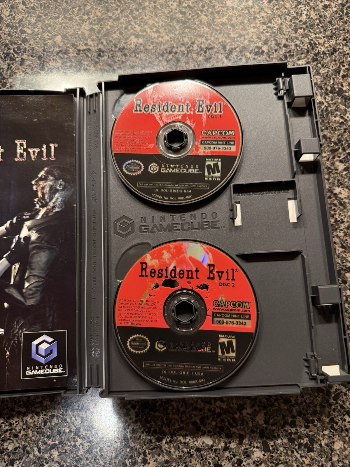 😈RESIDENT EVIL (Nintendo GameCube, 2002) BLACK LABEL CIB (GREAT SHAPE) TESTED😈