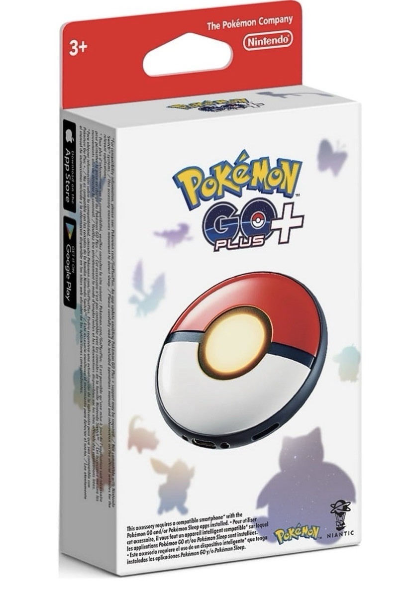 Pokemon GO Plus Plus Auto Catcher Official Nintendo Sleep Tracker Bluetooth