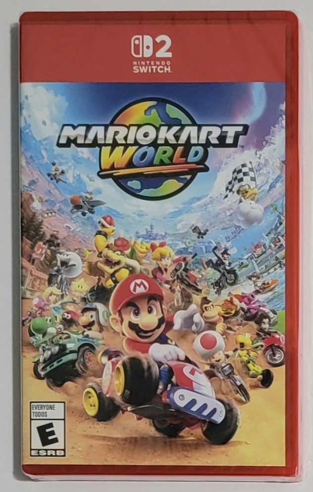 Mario Kart World Nintendo Switch 2 Video Game MarioKart NEW SEALED FREE SHIPPING