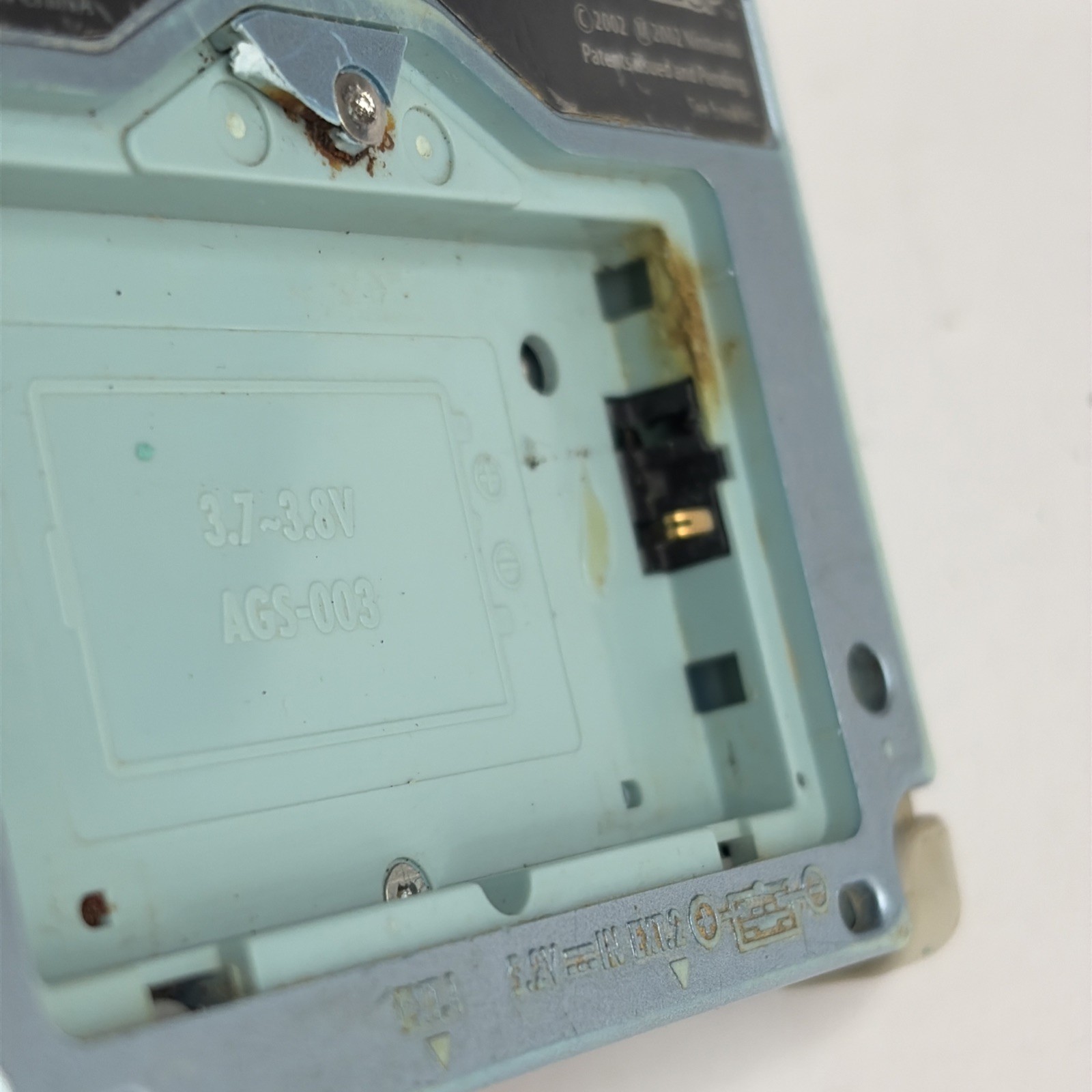 For Repair! Nintendo Game Boy Advance SP Has 101 Pearl Blue GBA SP – US Model