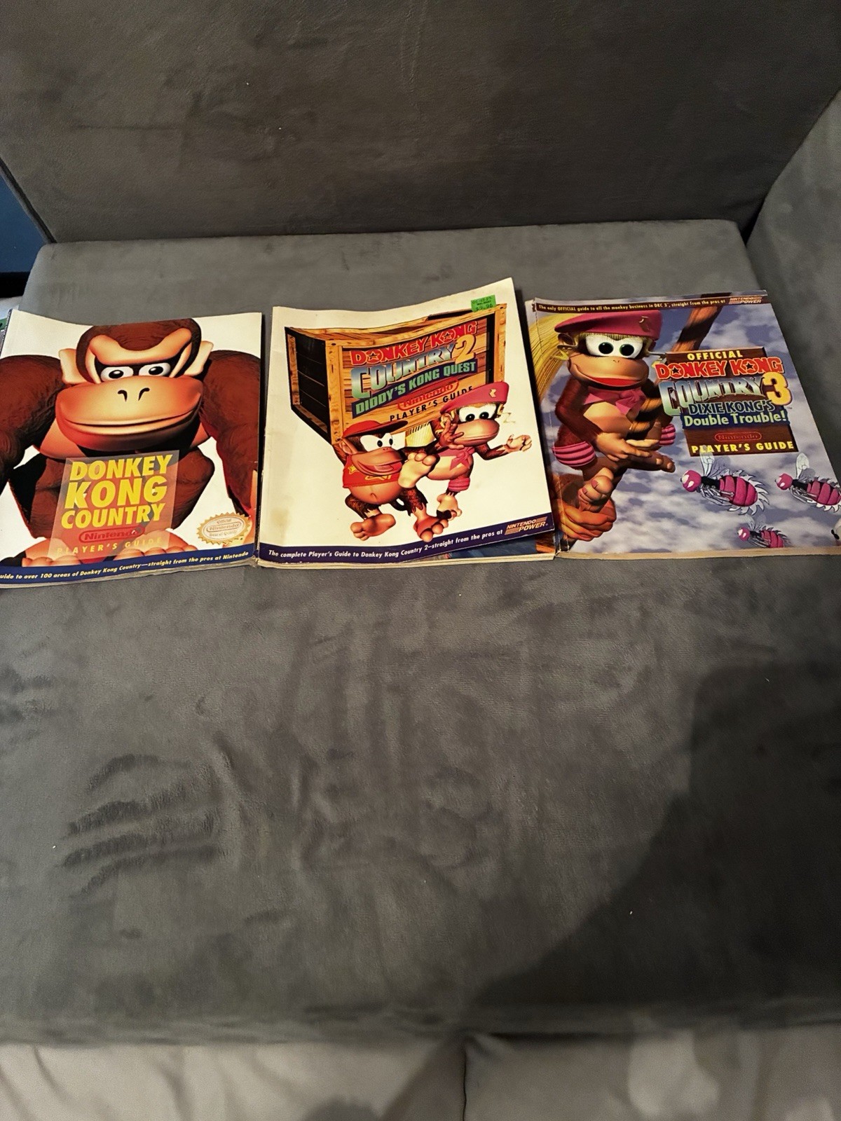 Nintendo Player’s Guides Lot 3 Donkey Kong Country 1-3 Illustrated Strategy