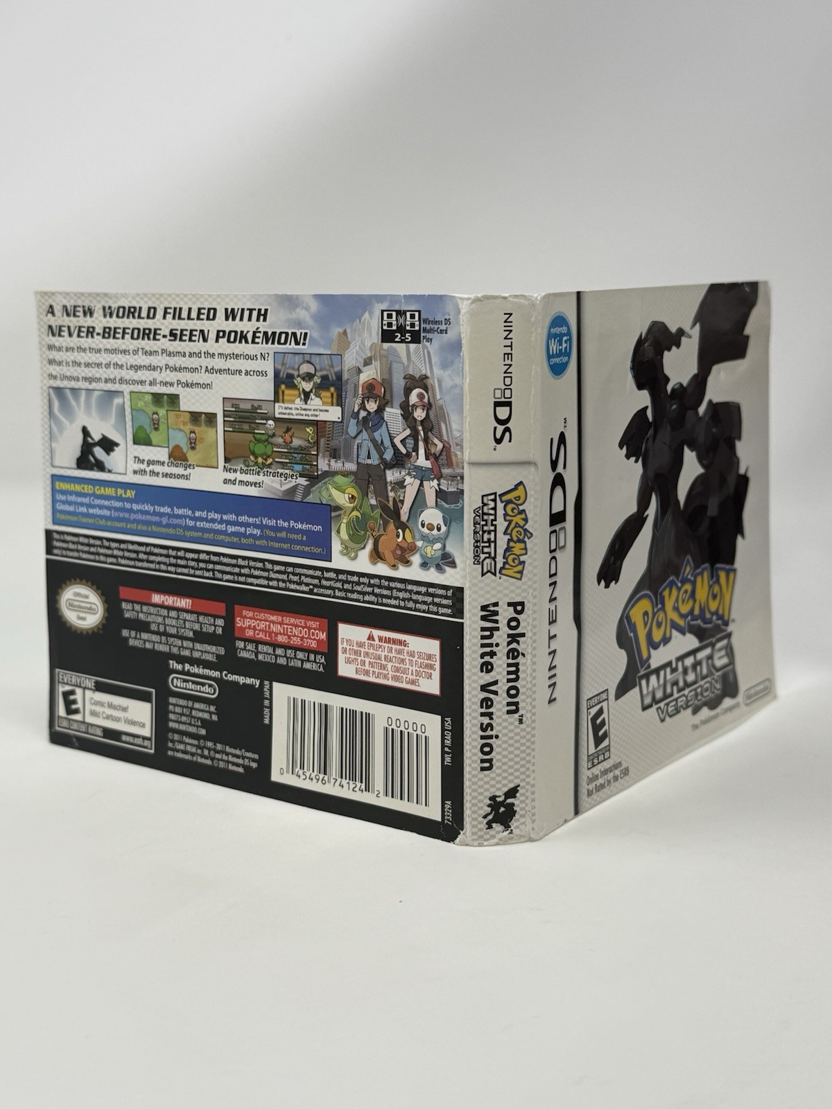 Pokemon White Version (Authentic Case Only) Nintendo DS | Ships SAME Day