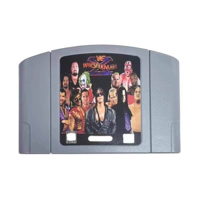WWF WrestleMania X N64 Game Cartridge USA Authentic Nintendo 64 Classic