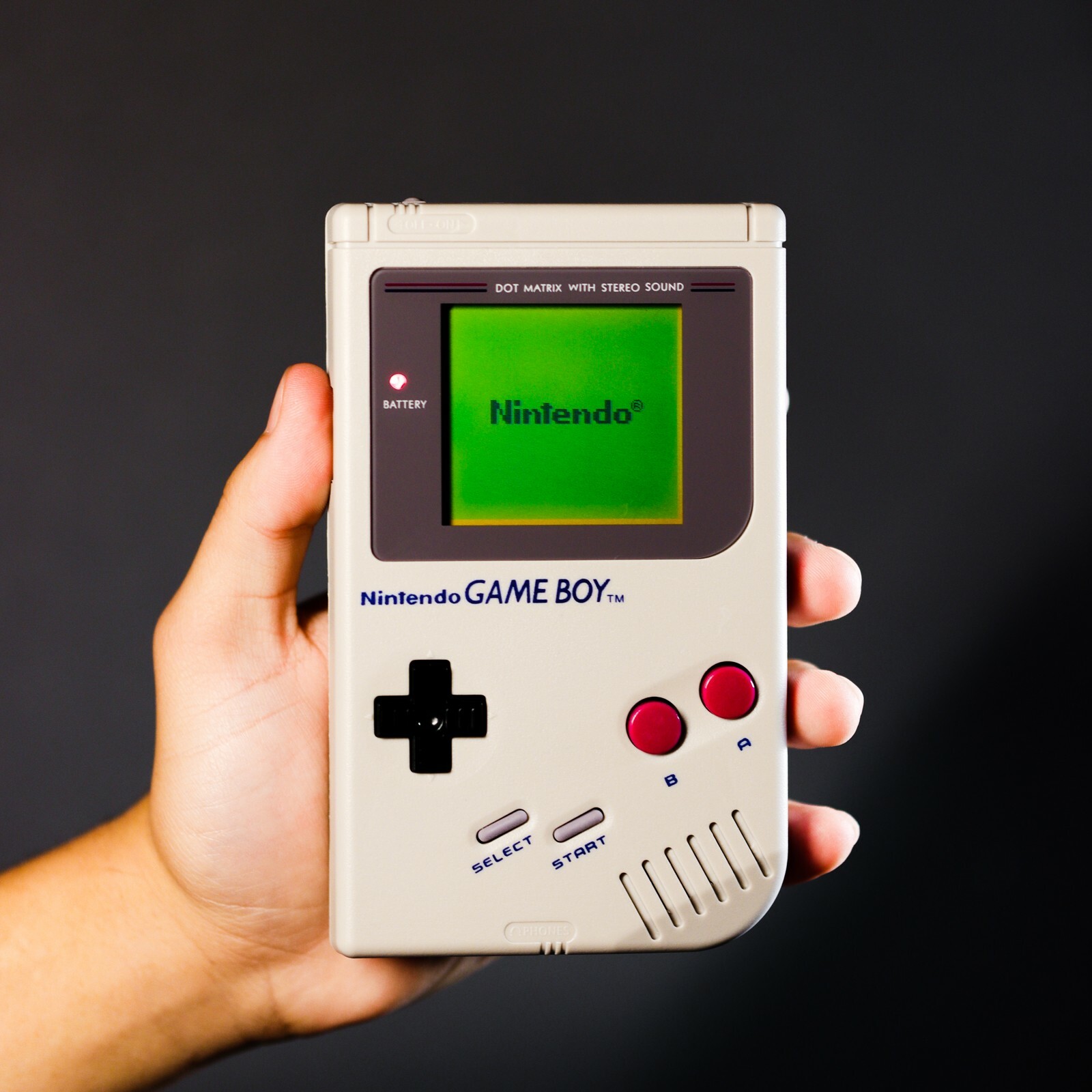 *RESTORED AUTHENTIC ORIGINAL!* Nintendo Gameboy DMG With NEW LENS and NEW SHELL