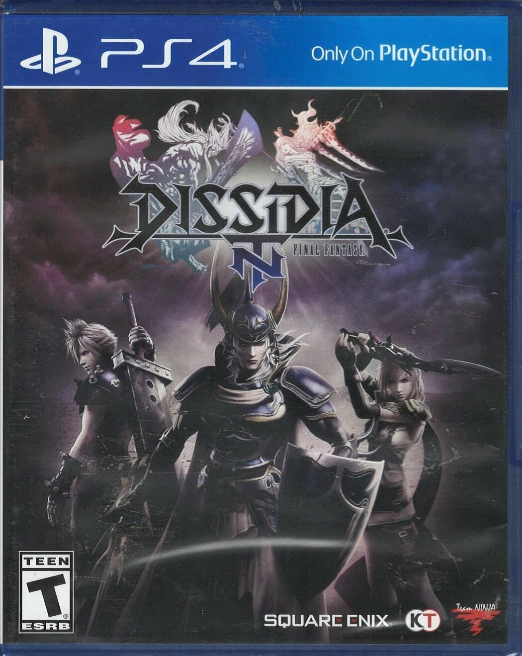 Dissidia Final Fantasy NT PS4 (Brand New Factory Sealed US Version) PlayStation