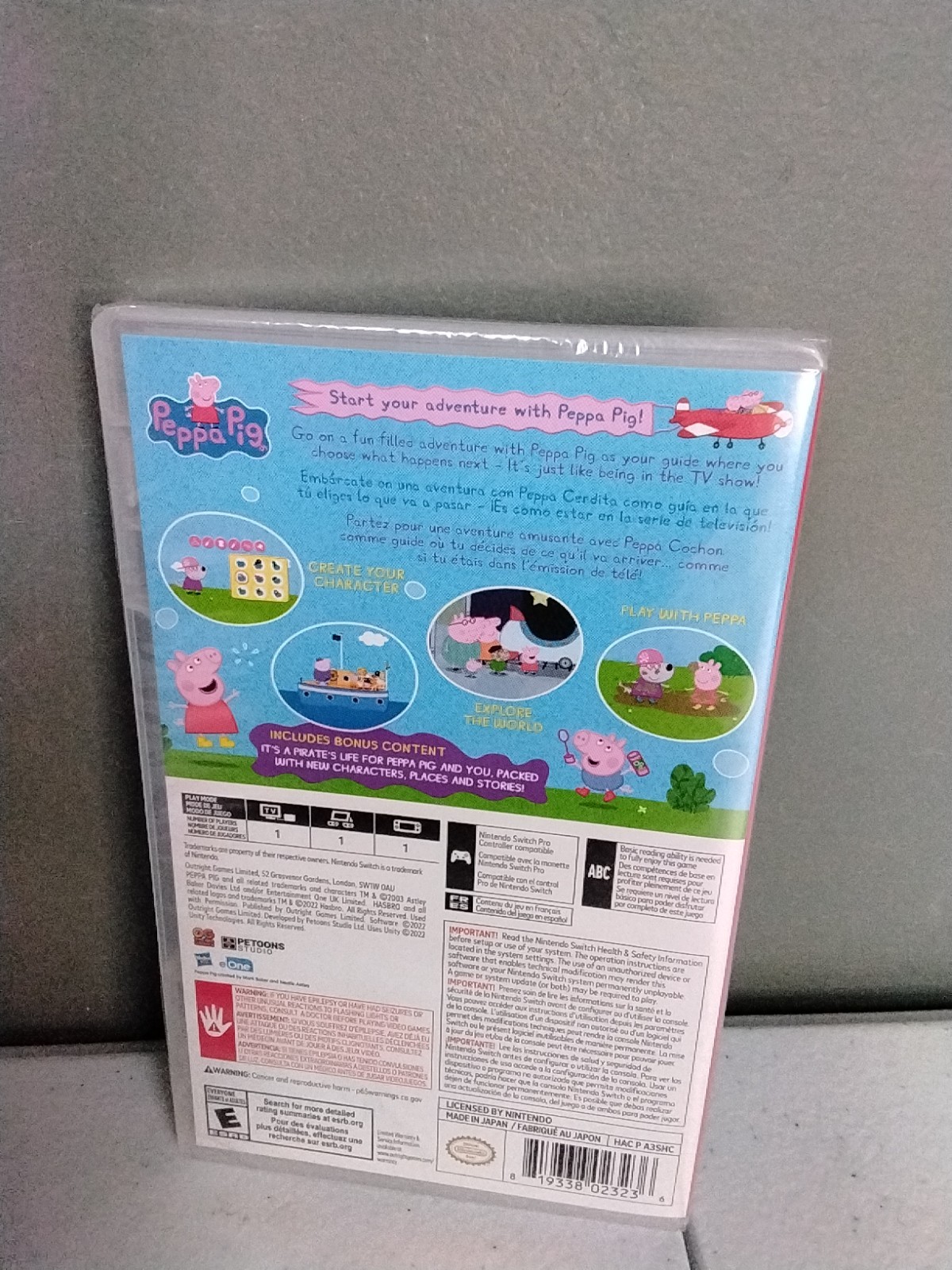 Nintendo Switch My Friend Peppa Pig Complete Edition New & Sealed!