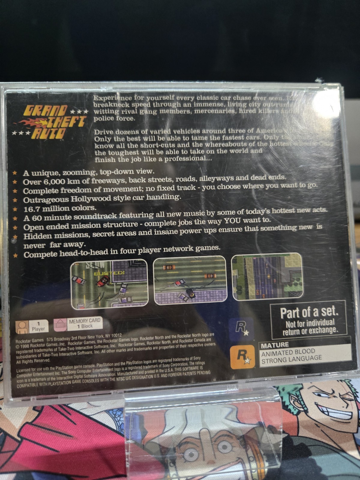 Grand Theft Auto Collector’s Edition Sony PLAYSTATION 1 NTSC-U/C CIB TESTED