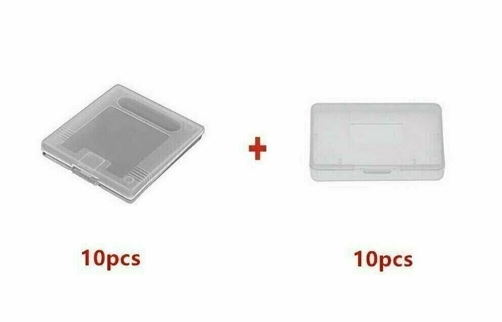 10 For Nintendo Game Boy DMG Original Gameboy Cartridge Cases GBC GBA Advance 20
