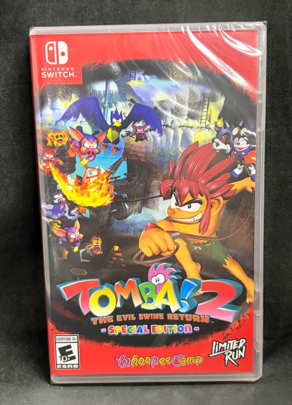 Tomba 2: The Evil Swine Return Special Edition (LRG #299) (Nintendo Switch) NEW