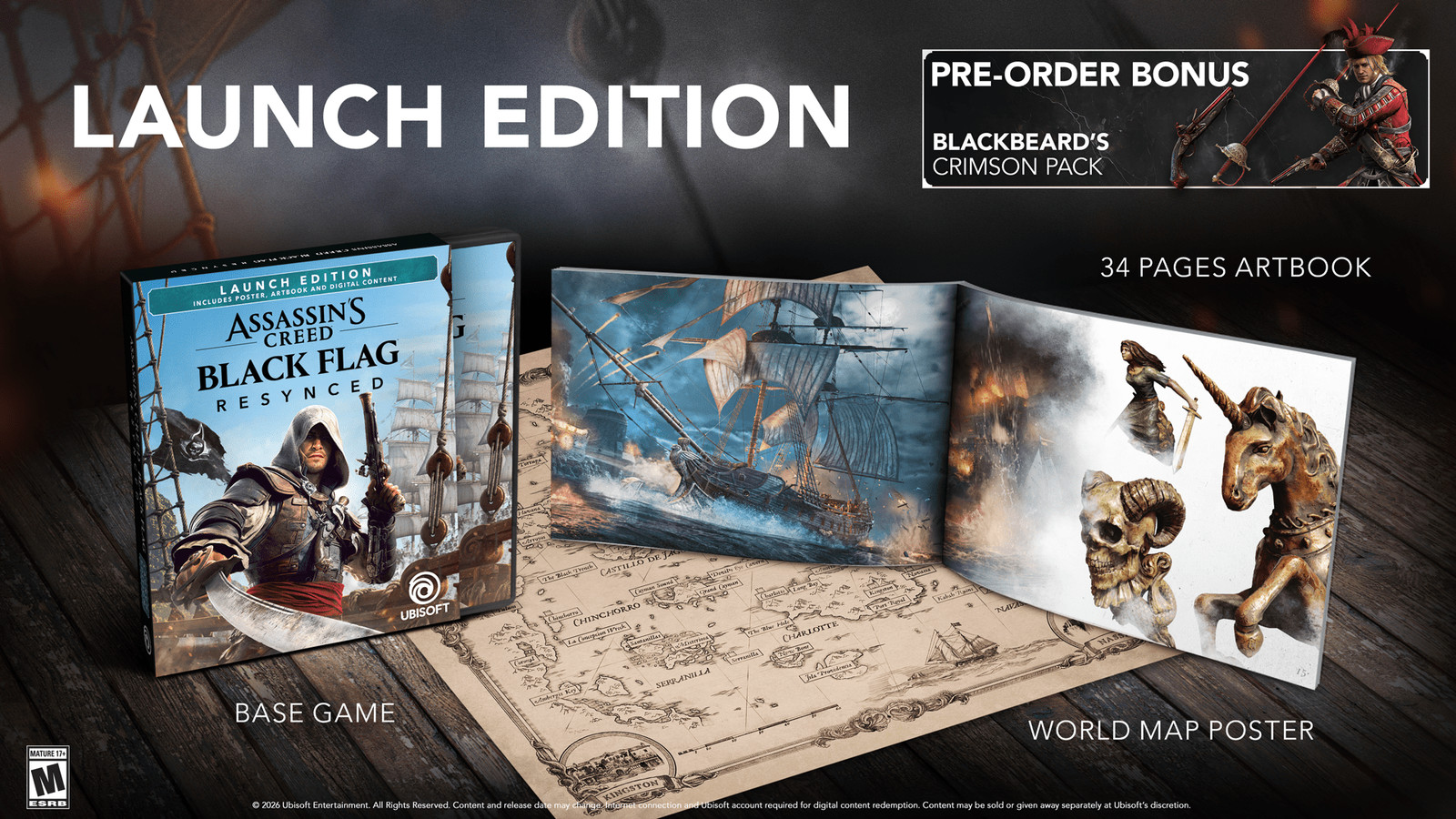Ubisoft Assassin’s Creed Black Flag Resynced – Launch Edition (PlayStation 5)