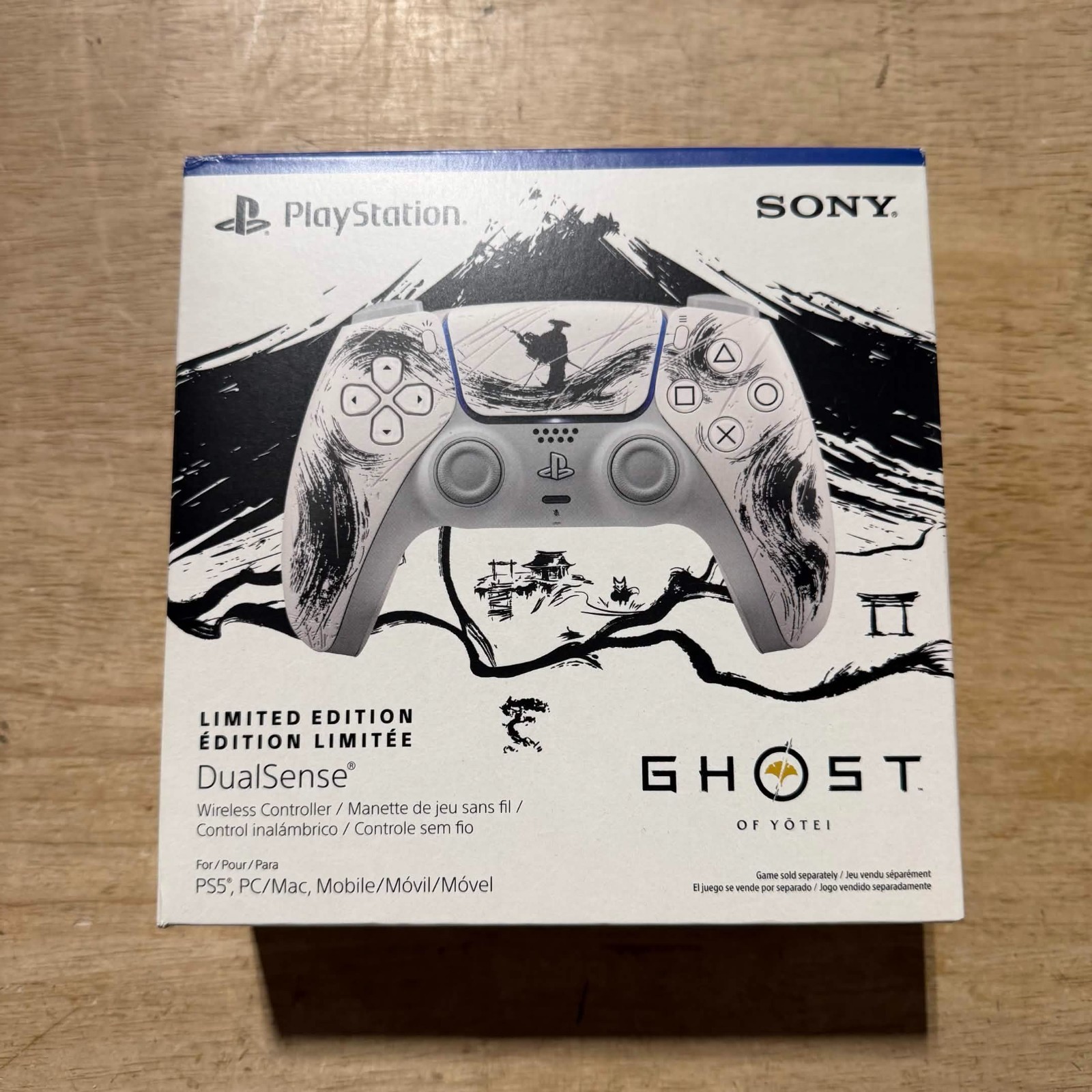 Sony DualSense Ghost of Yotei Limited Edition Wireless PS5 Controller White