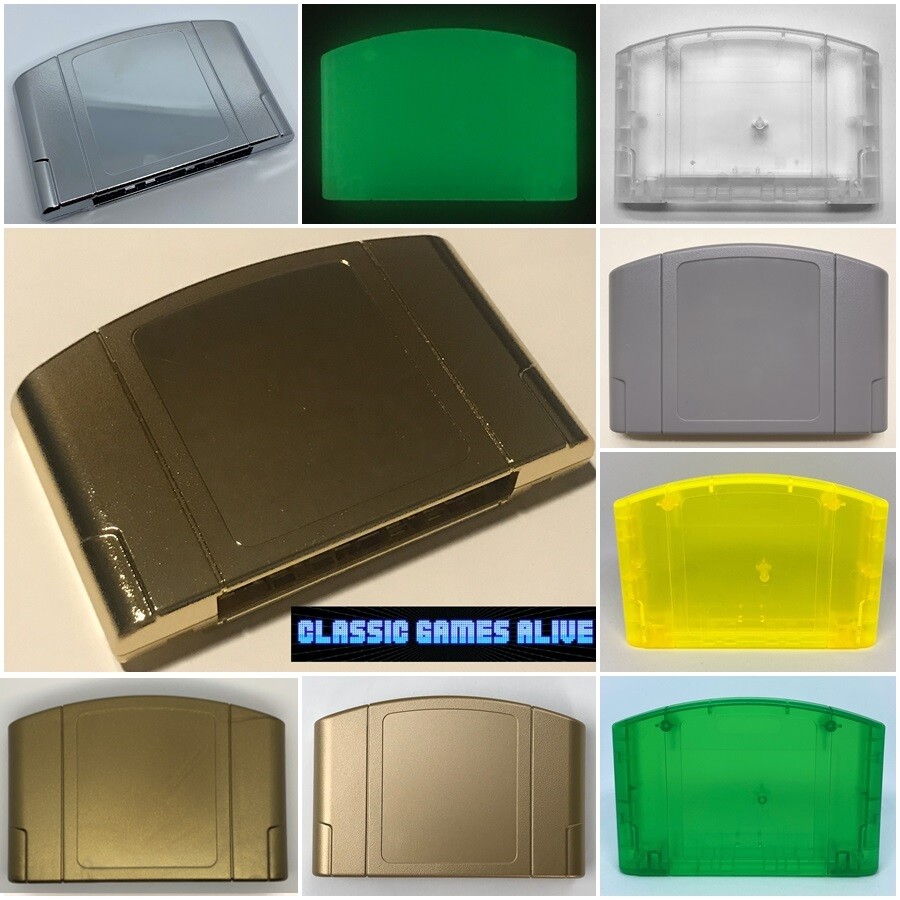N64 Plastic Case Shell Replacement Highest Quality – Legend of Zelda- RF shield